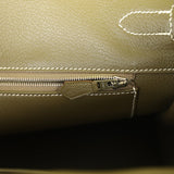 Hermes Birkin 35 Kiwi Candy Epsom Palladium Hardware