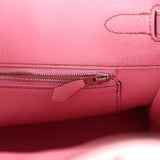 Hermes Birkin 35 Bubblegum Togo Palladium Hardware
