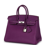 Hermes Special Order (HSS) Birkin 25 Anemone Togo Palladium Hardware