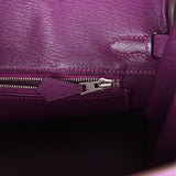Hermes Special Order (HSS) Birkin 25 Anemone Togo Palladium Hardware