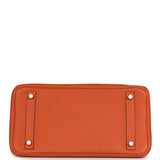 Hermes Birkin 30 Orange Togo Gold Hardware