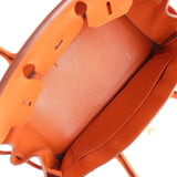 Hermes Birkin 30 Orange Togo Gold Hardware