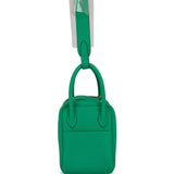 Hermes Mini Lindy Menthe Clemence Palladium Hardware