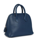 Hermes Mini 1923 Bolide Deep Bleu Chevre Chamkila Palladium Hardware