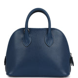 Hermes Mini 1923 Bolide Deep Bleu Chevre Chamkila Palladium Hardware
