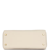 Hermes Kelly Retourne 28 Craie Togo Gold Hardware