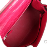 Hermes Kelly Retourne 25 Framboise Alligator Matte Palladium Hardware
