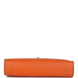 Hermes Micro Kelly 15 Orange Swift Palladium Hardware