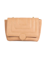 Beige Casual Handbag -