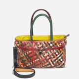Madlock Weave Leather Tote