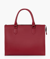 Red workplace handbag