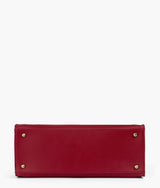 Red workplace handbag