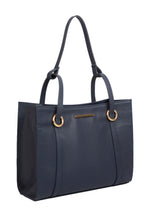 Navy Classic Handbag -