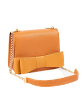 Orange Bow Handbag -