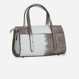 Shelby Croc Shoulder Bag