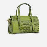 Shelby Croc Shoulder Bag