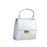 Silver Furry Handbag