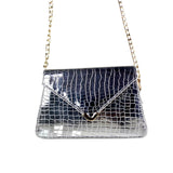 Silver Vee Crossbody