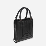 Stripe String Shoulder Bag