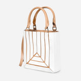 Stripe String Shoulder Bag