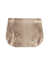 Dark Beige Saddle Handbag -