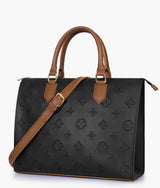 Black and Brown On-the-Go Handbag