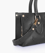 Black on-the-go mini bag