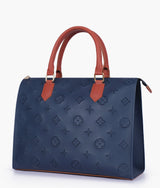 Blue & Rust On-the-Go Handbag