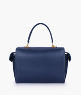 Blue Bowling Bag with Top-handle