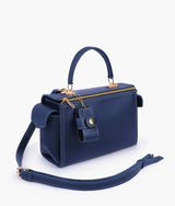 Blue Bowling Bag with Top-handle