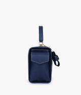 Blue Bowling Bag with Top-handle