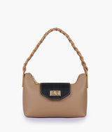 Coffee purse with braided strap