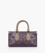Dark Brown and Coffee On-The-Go Mini Bag