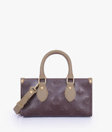 Dark Brown and Coffee On-The-Go Mini Bag