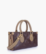 Dark Brown and Coffee On-The-Go Mini Bag