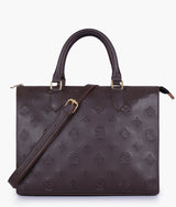 Dark Brown On-the-Go Handbag