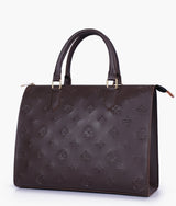 Dark Brown On-the-Go Handbag