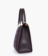 Dark Brown On-the-Go Handbag