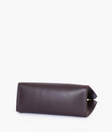 Dark brown signature tote bag