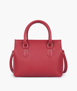 Red small satchel bag