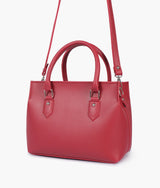 Red small satchel bag