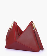 Red triangle flex bag
