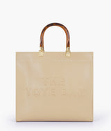 Off-white signature tote bag