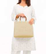 Off-white signature tote bag