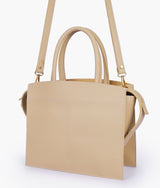 Off-White Trapeze Top-Handle Bag