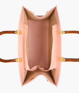Peach signature tote bag
