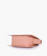 Peach Trapeze Top-Handle Bag