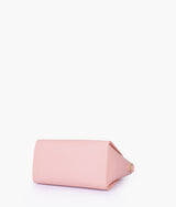 Blush Pink Top-Handle Mini Handbag