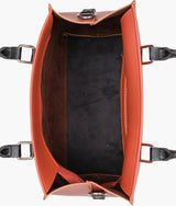 Rust small satchel bag